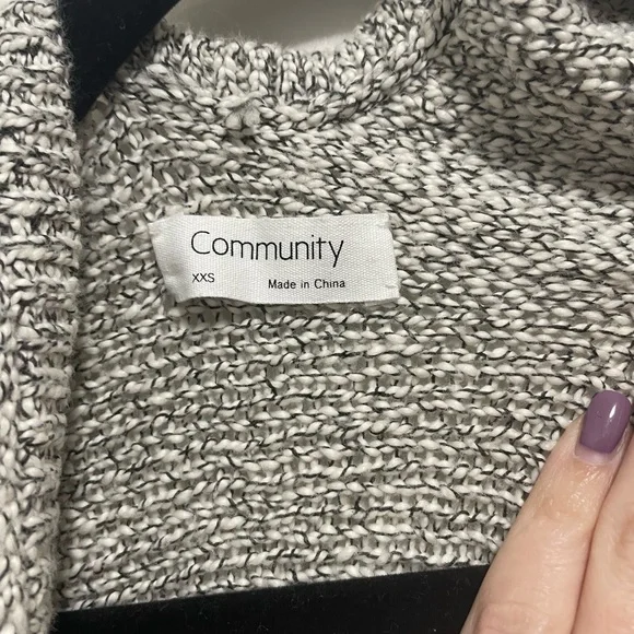 Aritzia Community Cape style cardigan - Picture 2 of 2